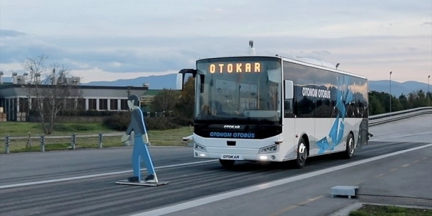 Türkiye'nin sürücüsüz otobüsü testleri başarıyla geçti
