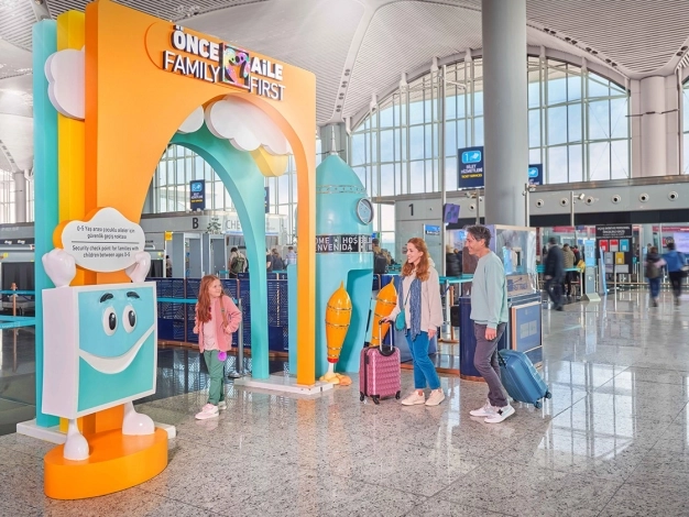 İstanbul Havalimanı’nda 'Çocuk ve Aile Dostu Havalimanı' konsepti