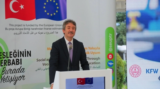 AB destekli projeyle önce mesleki eğitim sonra da iş verilecek