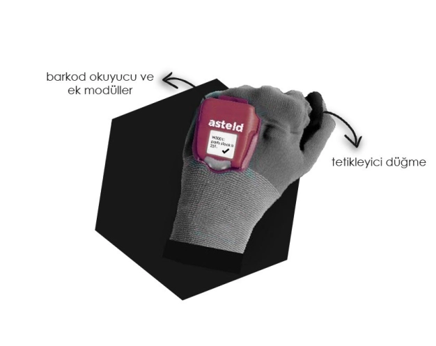 Stok sayımı yapan akıllı eldiven